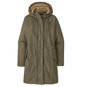 Patagonia Olive Green Hooded Jacket